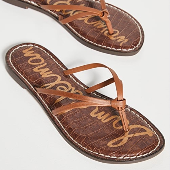 Sam Edelman Shoes - Sam Edelman Gerianne Flip Flop in Saddle - 7.5